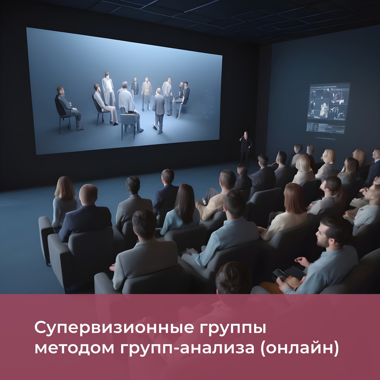 Супервизионные группы методом групп-анализа (онлайн)