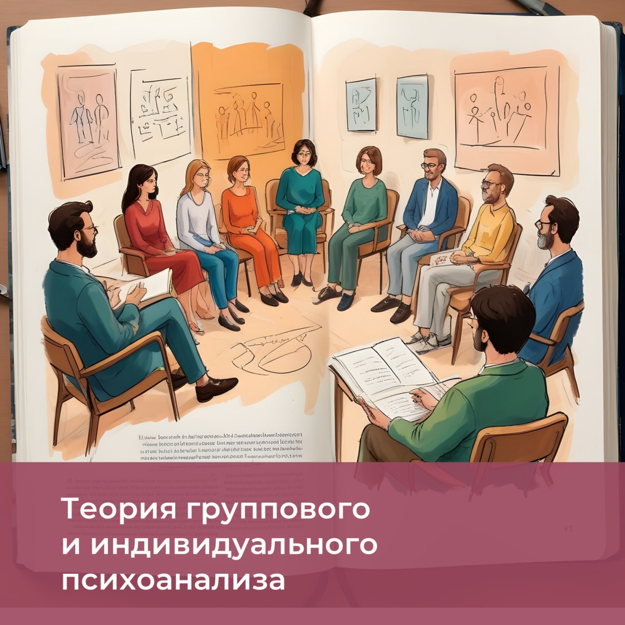 Теория группового и индивидуального психоанализа (дистант) Теория группового и индивидуального психоанализа (дистант)