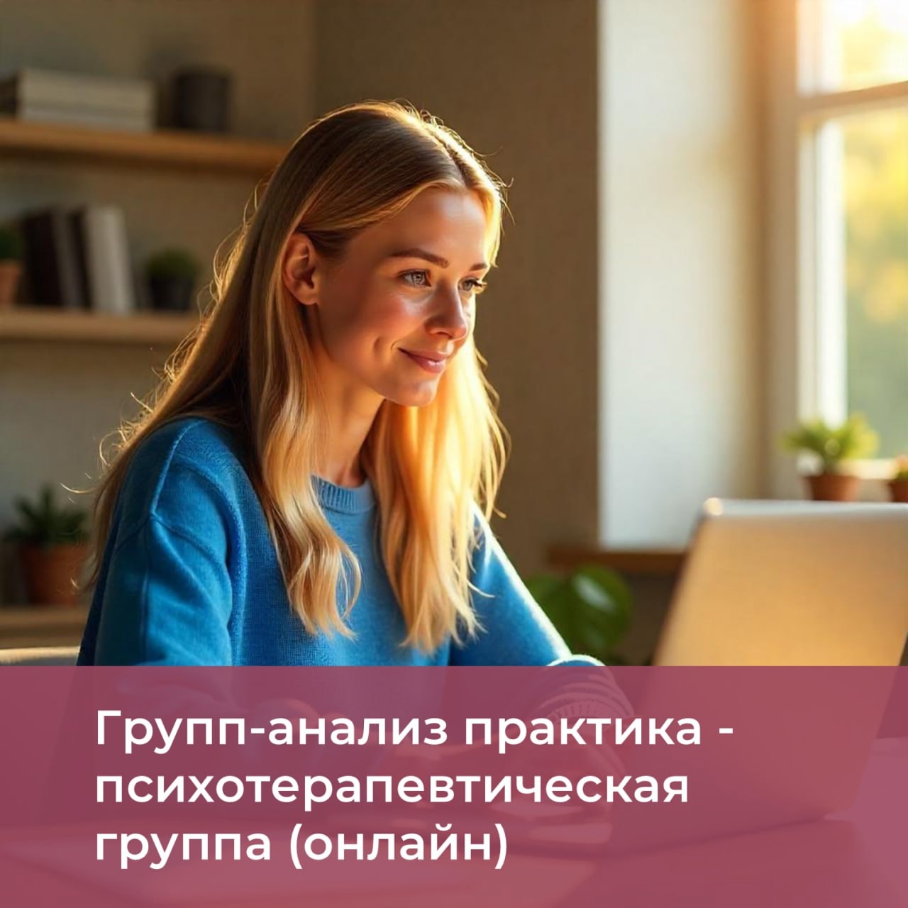 Групп-анализ практика - психотерапевтическая группа (онлайн)