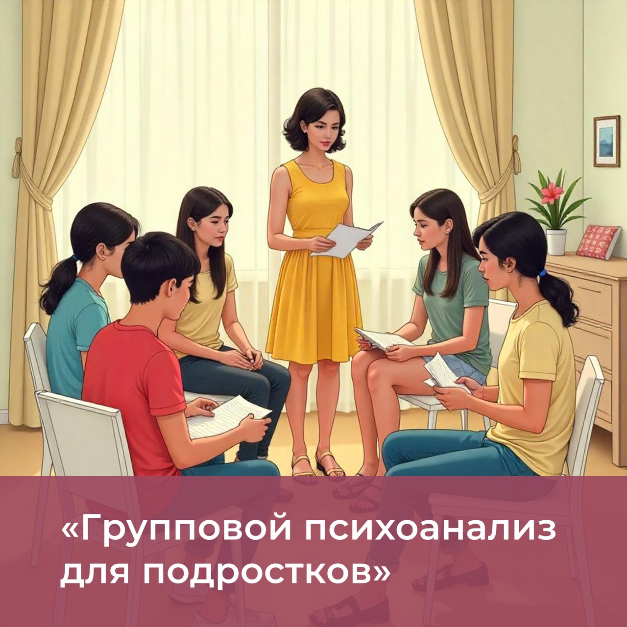 «Групповой психоанализ для подростков» «Групповой психоанализ для подростков»